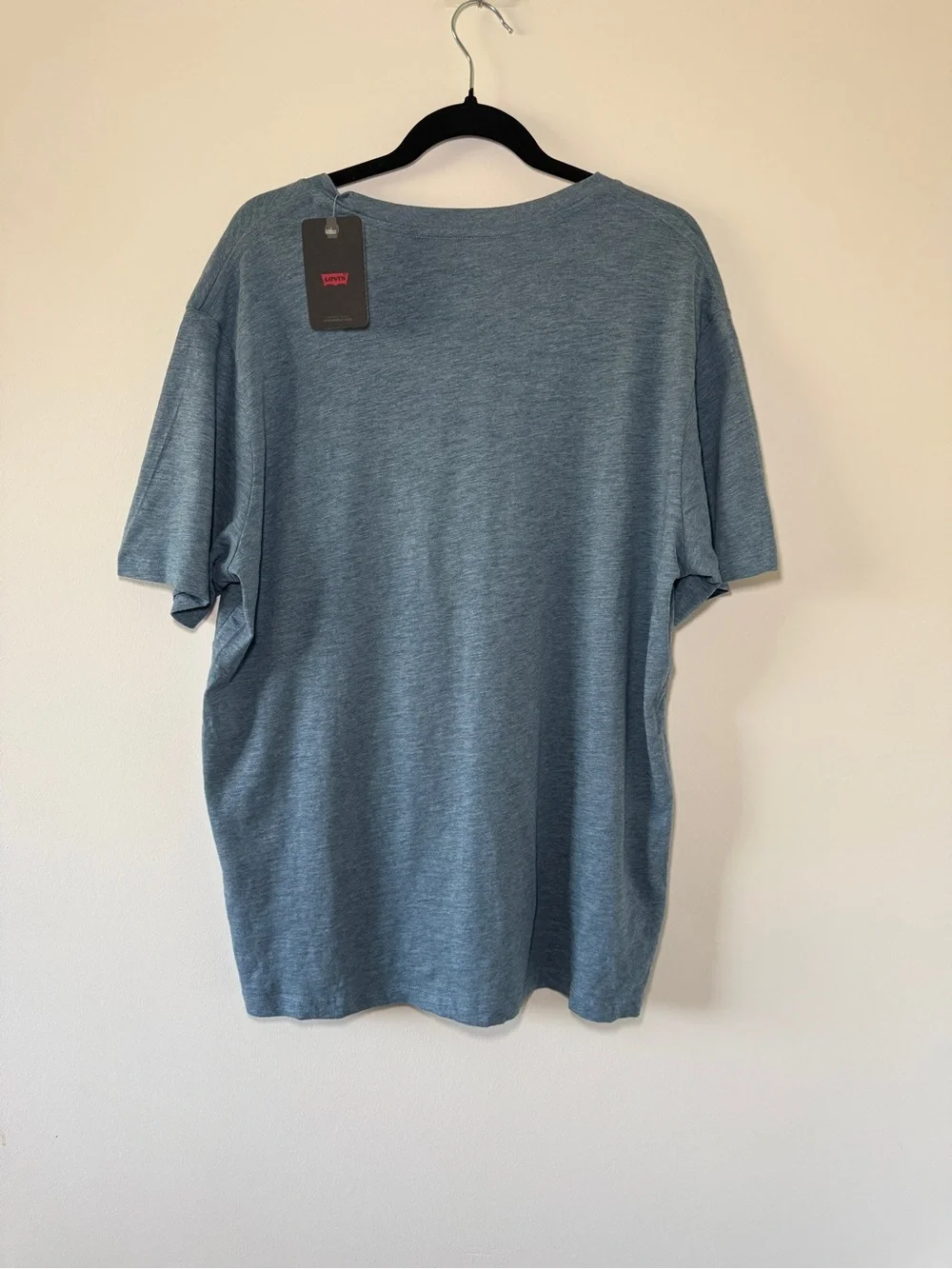 Levi’s Men’s Blue Gray Pocket T-Shirt Standard Fit NWT XL